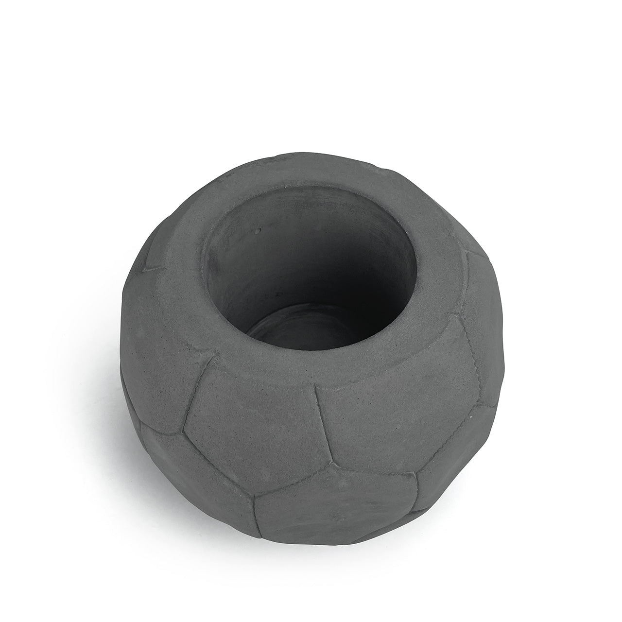 FOOTBALL PLANT POT DARK