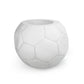 FUSSBALL PFLANZENTOPF WEISS