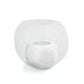 FOOTBALL PLANT POT WHITE