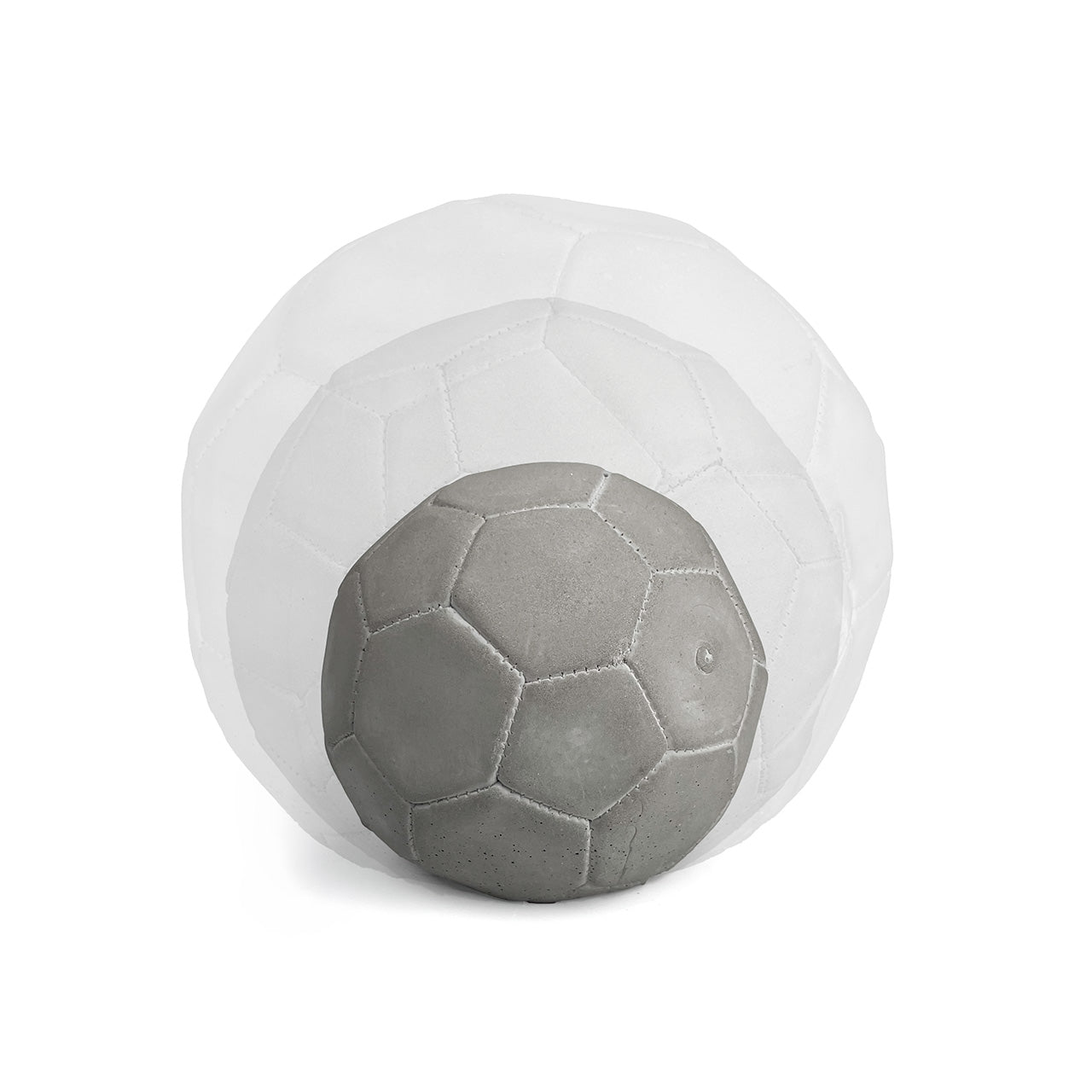 CONCRETE FOOTBALL GREY