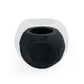 FOOTBALL PLANT POT BLACK